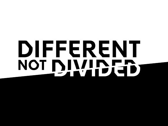 Screenshot of Different Not Divided website